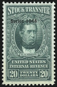 Sale 1031, Lot 1144, Stock Transfer