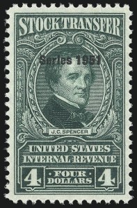 Sale 1031, Lot 1166, Stock Transfer