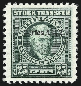 Sale 1031, Lot 1171, Stock Transfer