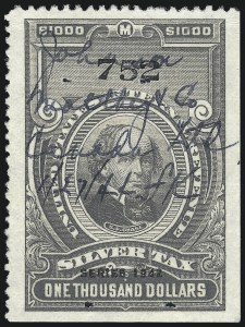 Sale 1031, Lot 1219, Silver Tax, Potatoes, Narcotics