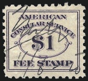 Sale 1031, Lot 1229, Consular Service Fee, Customs Fee, Distilled Spirits, Firearms