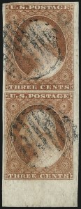 Sale Number 1032, Lot Number 3023, 3c 1851-56 Issue (Scott 10-11A) Sale Number 1032, Lot Number 3023, 3c 1851-56 Issue (Scott 10-11A)
