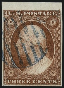 Sale Number 1032, Lot Number 3026, 3c 1851-56 Issue (Scott 10-11A) Sale Number 1032, Lot Number 3026, 3c 1851-56 Issue (Scott 10-11A)