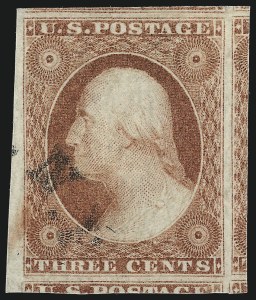 Sale Number 1032, Lot Number 3036, 3c 1851-56 Issue (Scott 10-11A) Sale Number 1032, Lot Number 3036, 3c 1851-56 Issue (Scott 10-11A)