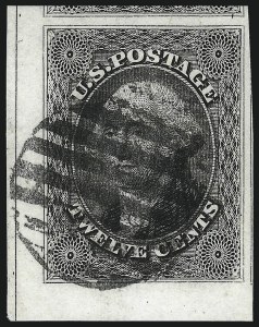 Sale 1032, Lot 3055, 5c-12c 1851-56 Issue (Scott 12-17)