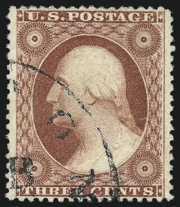 Sale 1032, Lot 3072, 1c-3c 1857-60 Issue (Scott 18-26A)