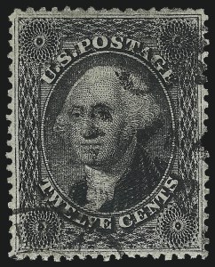 Sale Number 1032, Lot Number 3094, 5c-90c 1857-60 Issue (Scott 27-39)