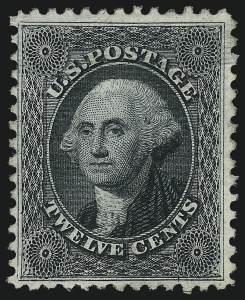 Sale 1032, Lot 3099, 1875 Reprint of 1857-60 Issue (Scott 40-47)