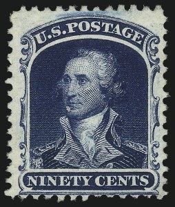 Sale 1032, Lot 3100, 1875 Reprint of 1857-60 Issue (Scott 40-47)