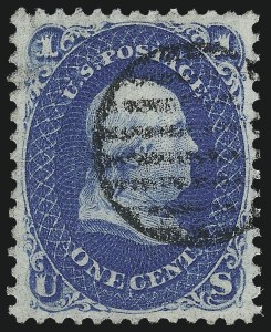 Sale Number 1032, Lot Number 3103, 1861-66 Issue (Scott 62B-67b)