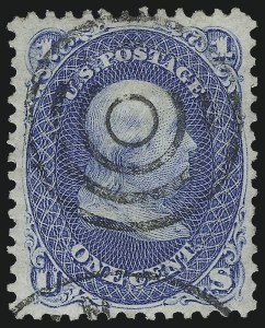 Sale 1032, Lot 3104, 1861-66 Issue (Scott 62B-67b)