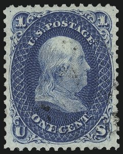 Sale Number 1032, Lot Number 3106, 1861-66 Issue (Scott 62B-67b) Sale Number 1032, Lot Number 3106, 1861-66 Issue (Scott 62B-67b)