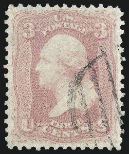 Sale 1032, Lot 3107, 1861-66 Issue (Scott 62B-67b)