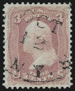 Sale 1032, Lot 3108, 1861-66 Issue (Scott 62B-67b)