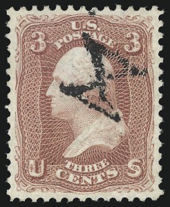 Sale Number 1032, Lot Number 3112, 1861-66 Issue (Scott 62B-67b)