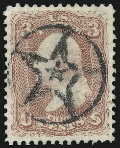Sale 1032, Lot 3113, 1861-66 Issue (Scott 62B-67b)