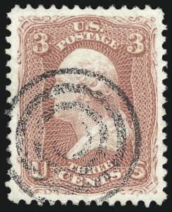 Sale 1032, Lot 3115, 1861-66 Issue (Scott 62B-67b)