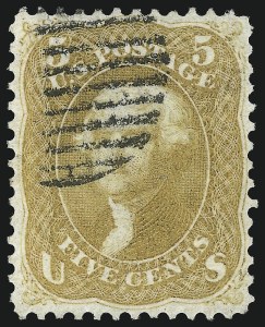 Sale Number 1032, Lot Number 3119, 1861-66 Issue (Scott 62B-67b) Sale Number 1032, Lot Number 3119, 1861-66 Issue (Scott 62B-67b)