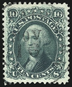 Sale 1032, Lot 3121, 1861-66 Issue (Scott 68-78b)