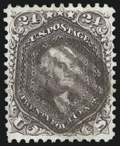 Sale Number 1032, Lot Number 3124, 1861-66 Issue (Scott 68-78b) Sale Number 1032, Lot Number 3124, 1861-66 Issue (Scott 68-78b)