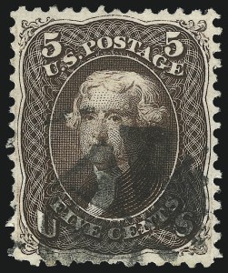 Sale 1032, Lot 3137, 1861-66 Issue (Scott 68-78b)