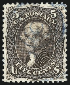Sale 1032, Lot 3138, 1861-66 Issue (Scott 68-78b)