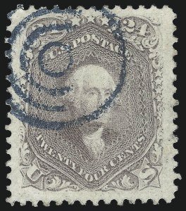 Sale 1032, Lot 3141, 1861-66 Issue (Scott 68-78b)