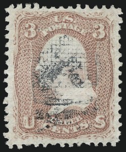 Sale 1032, Lot 3150, 1867-68 Grilled Issue, A thru Z Grills (Scott 79-85E)