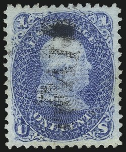 Sale 1032, Lot 3153, 1867-68 Grilled Issue, E and F Grills (Scott 86-101)