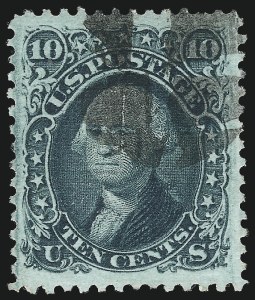 Sale 1032, Lot 3159, 1867-68 Grilled Issue, E and F Grills (Scott 86-101)