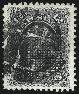 Sale 1032, Lot 3161, 1867-68 Grilled Issue, E and F Grills (Scott 86-101)