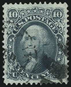 Sale 1032, Lot 3170, 1867-68 Grilled Issue, E and F Grills (Scott 86-101)