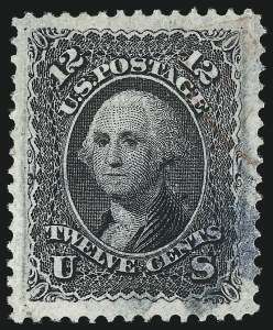 Sale 1032, Lot 3171, 1867-68 Grilled Issue, E and F Grills (Scott 86-101)