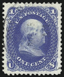 Sale 1032, Lot 3176, 1875 Re-Issue of 1861-66 Issue (Scott 102-105)