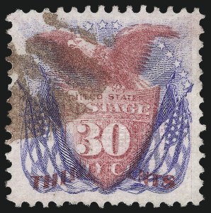 Sale 1032, Lot 3197, 1c-90c 1869 Pictorial Issue (Scott 112-122)