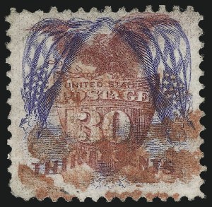 Sale 1032, Lot 3201, 1869 Pictorial Issue Inverts (Scott 119b-121b)