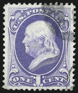 Sale 1032, Lot 3214, 1870-71 National Bank Note Co. Issue, H and I Grills (Scott 134-144, 135A-141A)