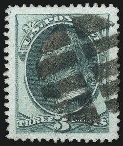 Sale 1032, Lot 3217, 1870-71 National Bank Note Co. Issue, H and I Grills (Scott 134-144, 135A-141A)