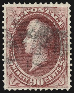 Sale 1032, Lot 3226, 1870-71 National Bank Note Co. Issue, H and I Grills (Scott 134-144, 135A-141A)