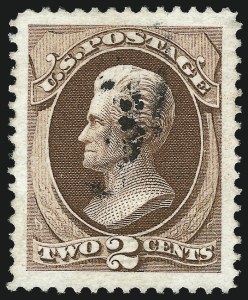 Sale 1032, Lot 3227, 1870-71 National Bank Note Co. Issue, H and I Grills (Scott 134-144, 135A-141A)