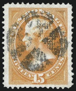 Sale 1032, Lot 3230, 1870-71 National Bank Note Co. Issue, H and I Grills (Scott 134-144, 135A-141A)