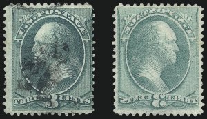Sale 1032, Lot 3258, 1873-75 Continental Bank Note Co. Issue (Scott 156-179)