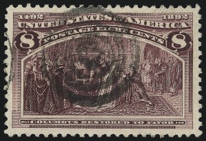 Sale 1032, Lot 3345, 1893 Columbian Issue (Scott 230-245)