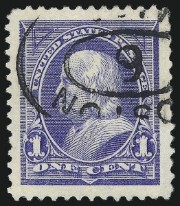 Sale 1032, Lot 3362, 1894-98 Bureau Issues, Unwatermarked (Scott 246-263)