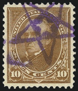 Sale 1032, Lot 3407, 1894-98 Bureau Issues, Watermarked and Color Change (Scott 264-284)