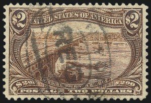 Sale 1032, Lot 3420, 1898 Trans-Mississippi Issue (Scott 285-293)