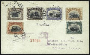 Sale 1032, Lot 3423, 1901 Pan-American Issue (Scott 294a, 294-299)