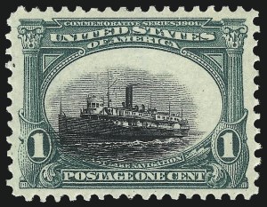 Sale 1032, Lot 3424, 1901 Pan-American Issue (Scott 294a, 294-299)