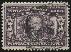 Sale 1032, Lot 3454, Louisiana Purchase and Jamestown Issues (Scott 323-330)