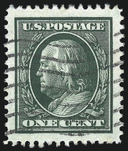 Sale 1032, Lot 3460, 1908-12 Washington-Franklin Issues (Scott 331-365)